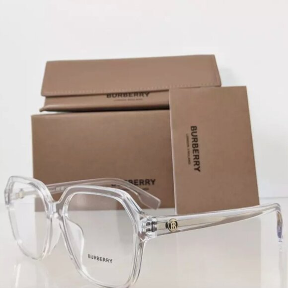 Brand New Authentic Burberry Eyeglasses Crystal 54mm Eyeglasses